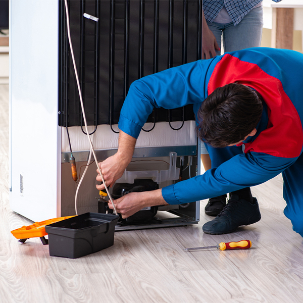 how long does it usually take to repair a refrigerator in Brook